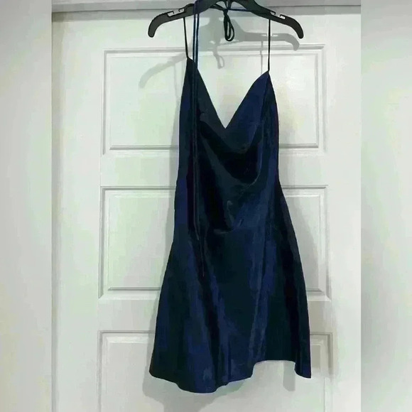 Princess Polly Annalise Dress with Jacket size 6 Navy - Picture 7 of 9